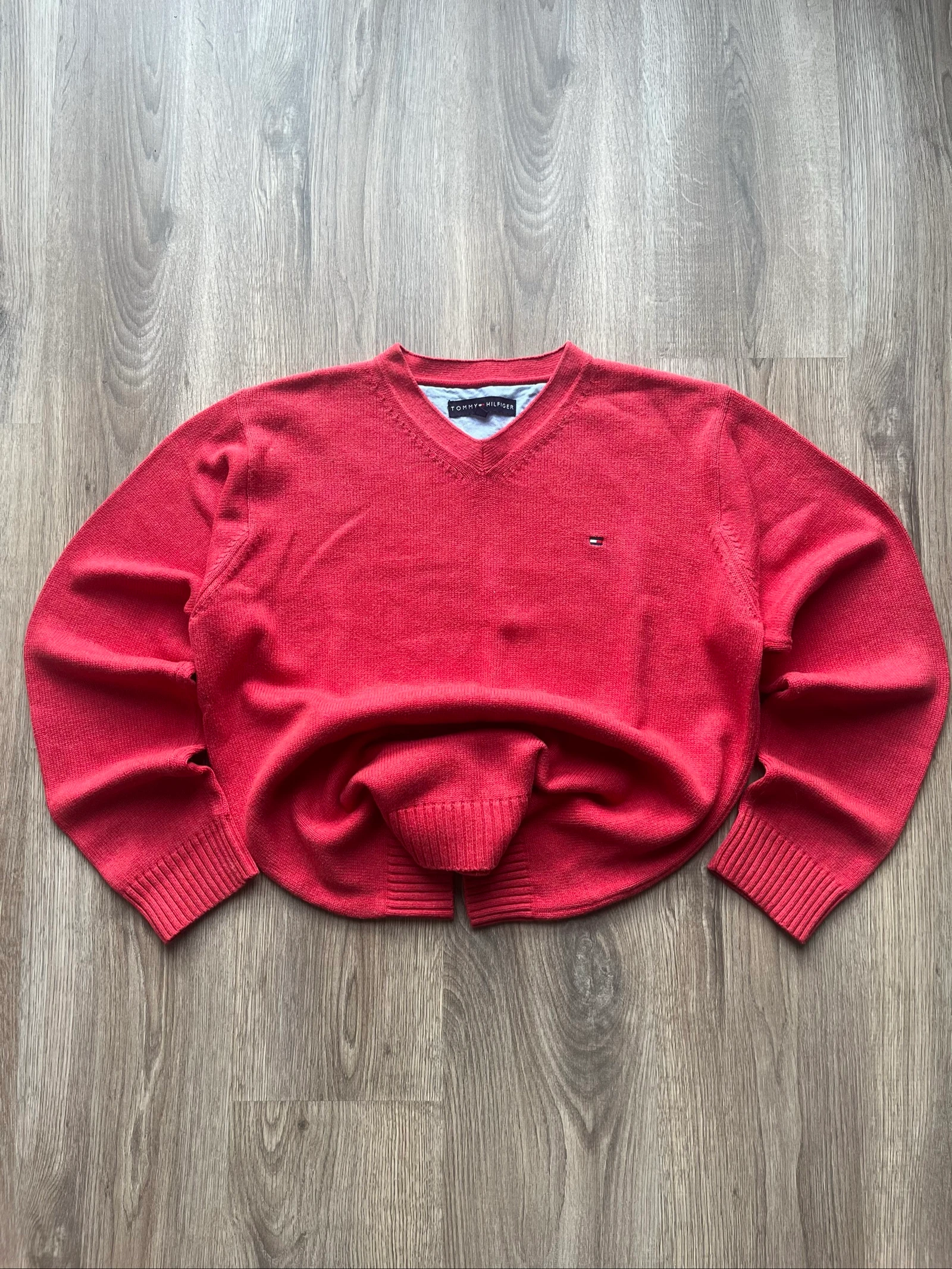 Tommy Hilfiger Knit Sweater Wool Vintage Y2K Archive Classic Streetwear Essential Unisex